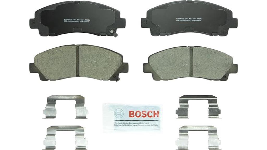 Topcn Ceramic Brake Pads Set – Front & Rear For Honda Ridgeline 2006-2011 – Low Dust