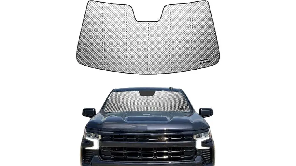 chevrolet silverado sun shade