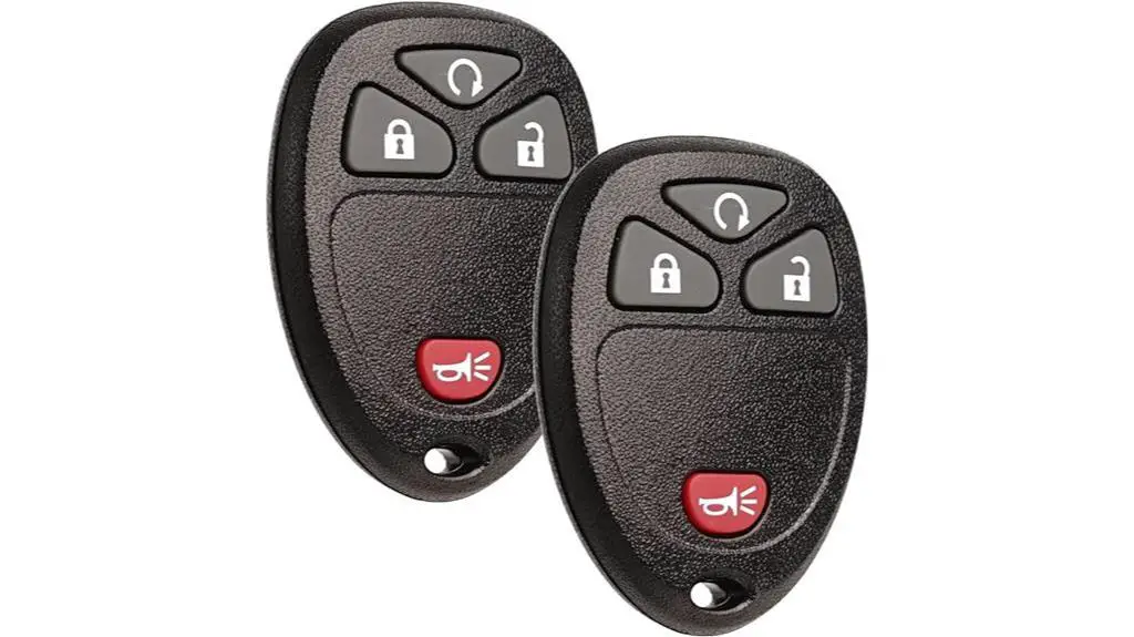 chevy gmc key fob replacement