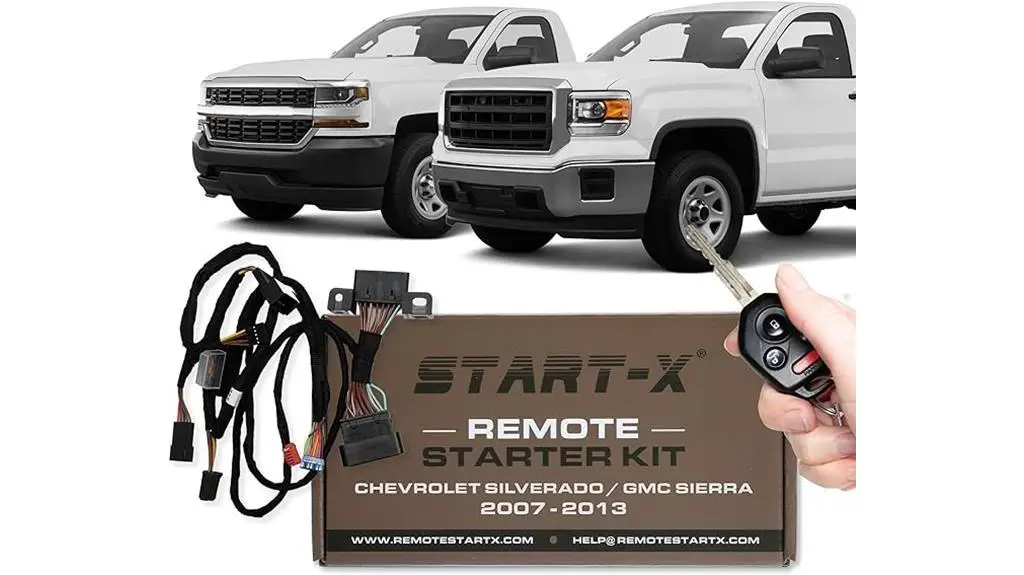 chevy silverado remote starter