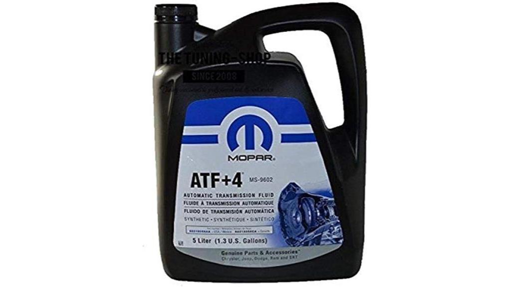 chrysler atf 4 transmission fluid