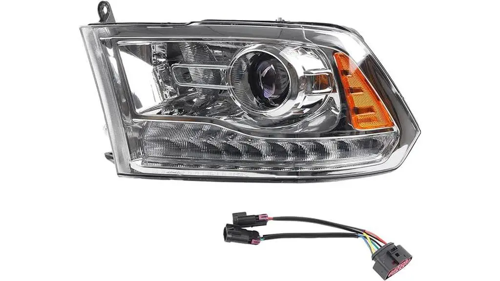 compatible led headlights dodge ram