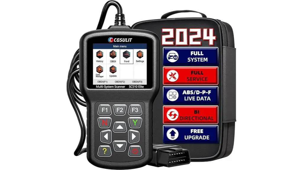 comprehensive diagnostic scanner for ford lincoln mercury