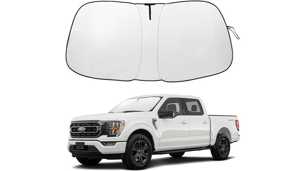 custom fit sunshade for f150