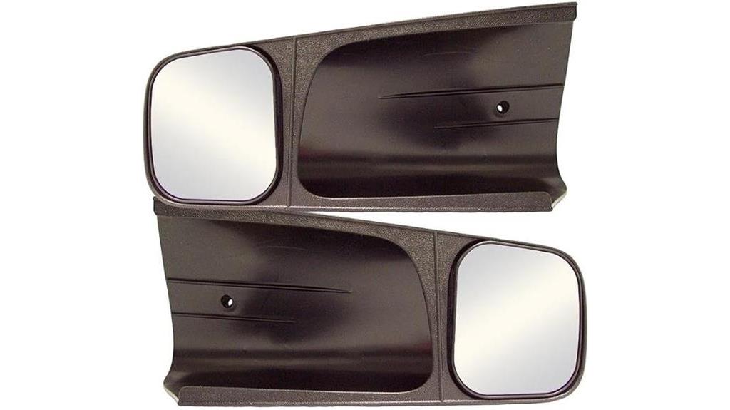 custom towing mirror pair