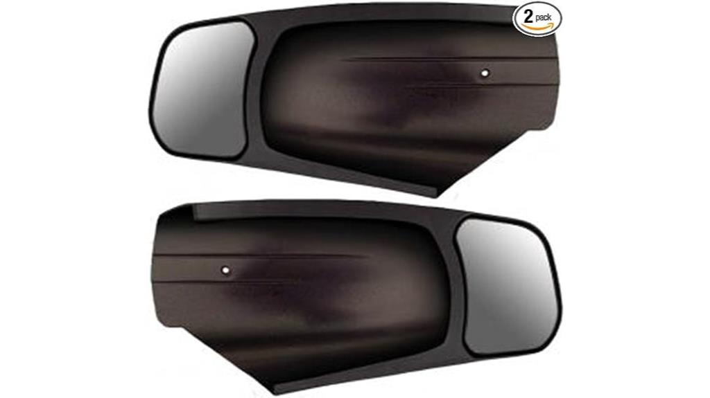 custom towing mirrors pair