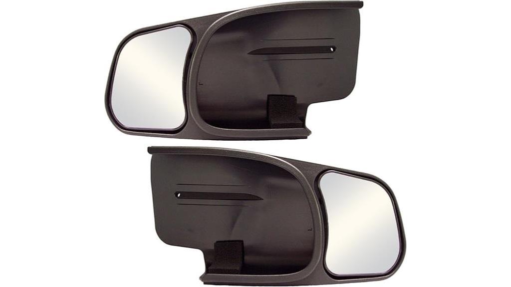 custom towing mirrors pair