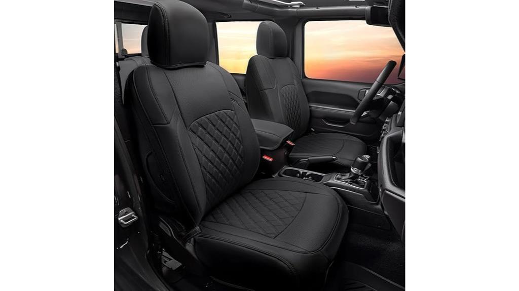 customized jeep gladiator seat covers