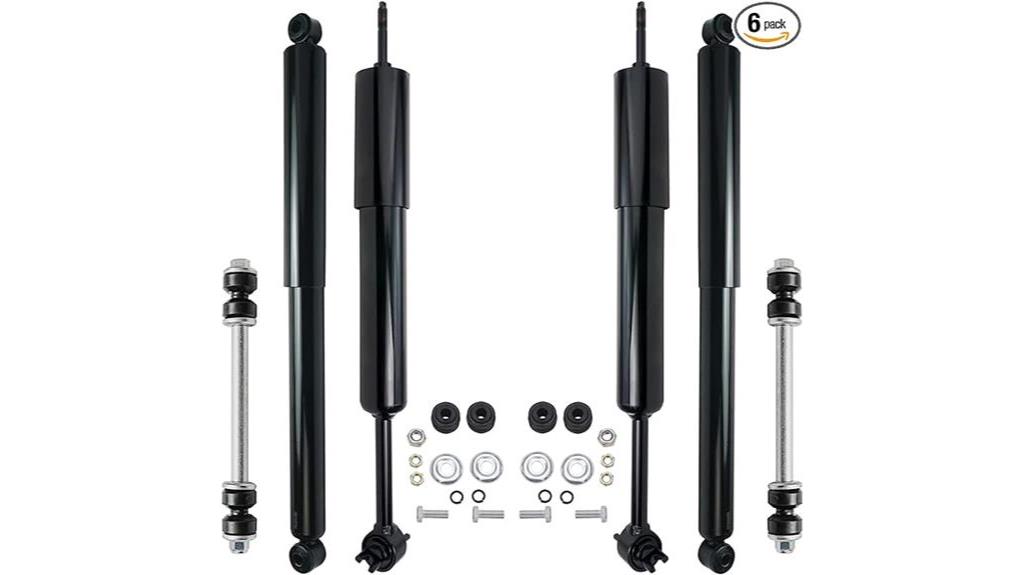 detroit axle 4wd shock absorbers