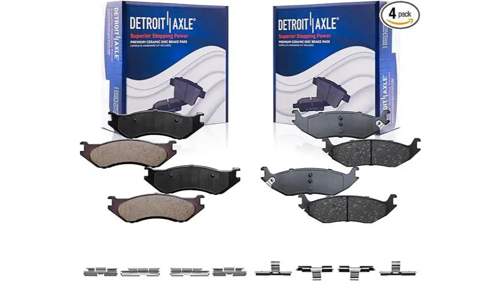 detroit axle brake pads