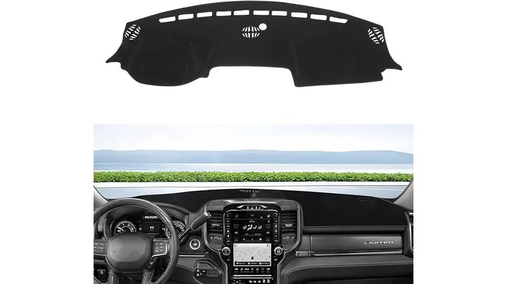 dodge ram dashboard cover