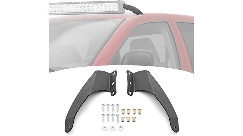 dodge ram led light brackets