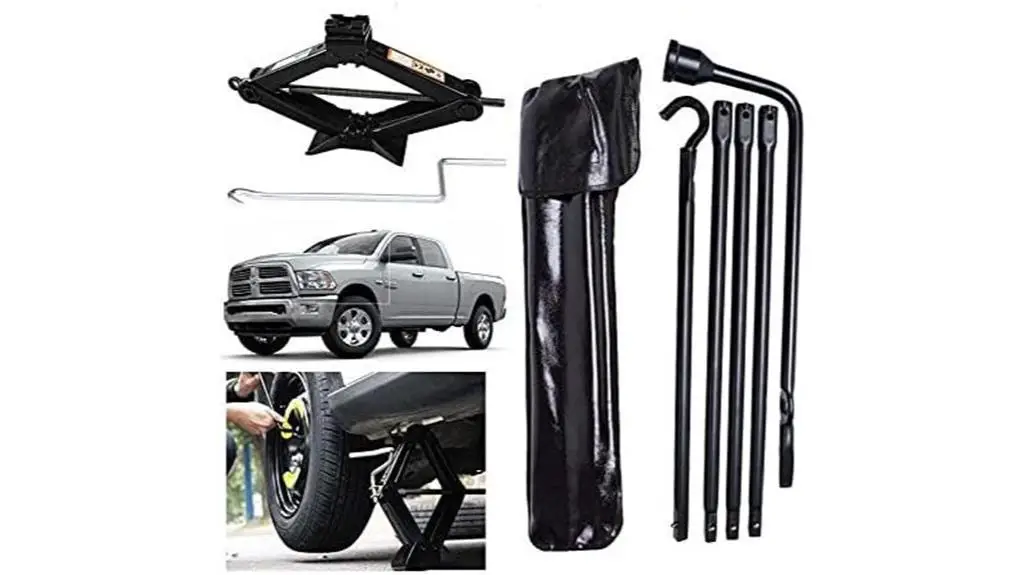 dodge ram spare tire kit