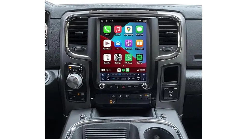 dodge ram t style stereo