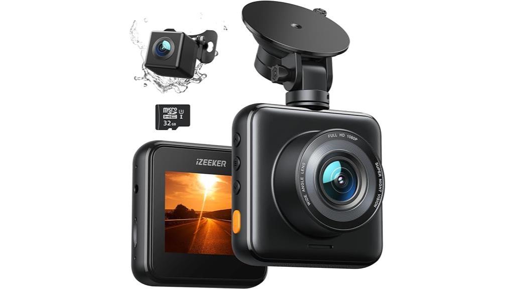 dual dash cam 1080p