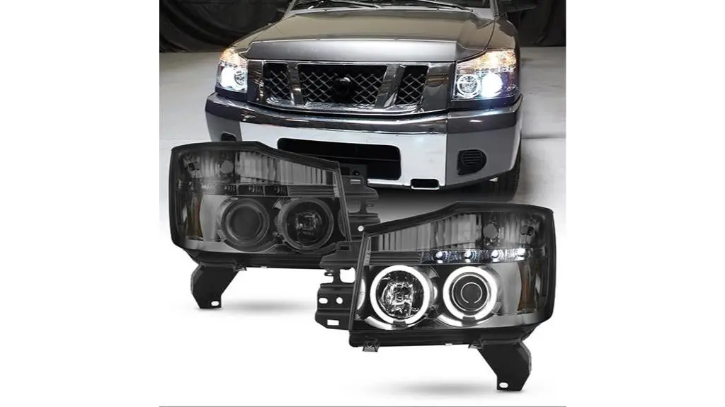 dual halo led headlights