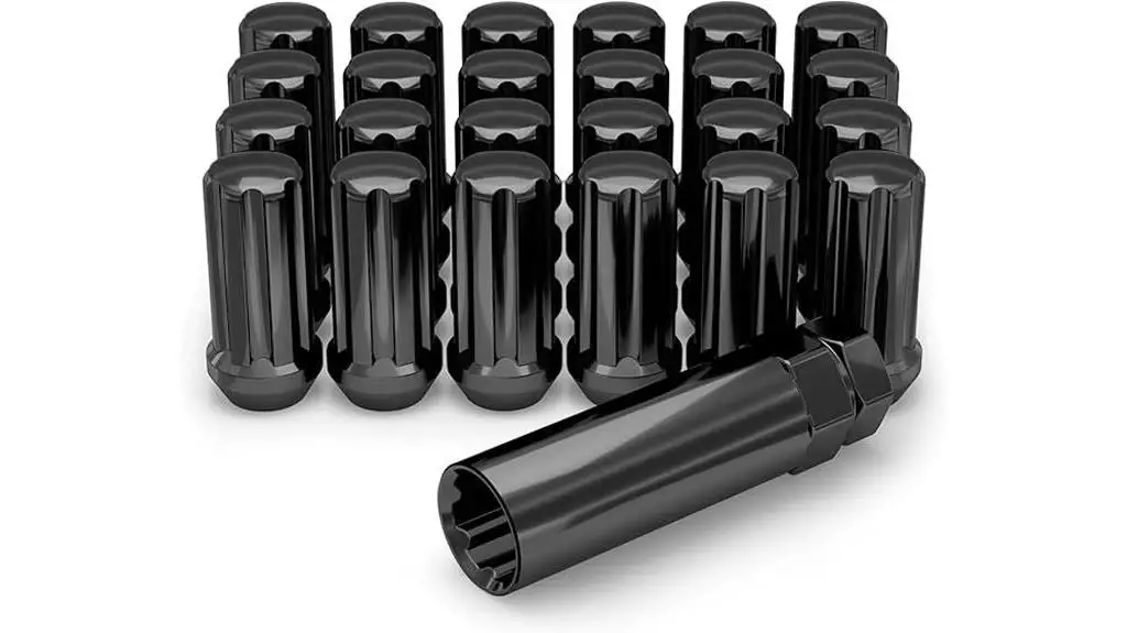 duplex spline lug nuts