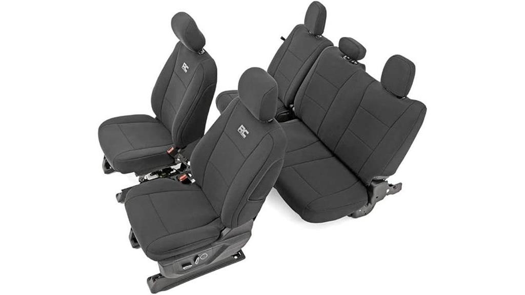 durable neoprene seat protection