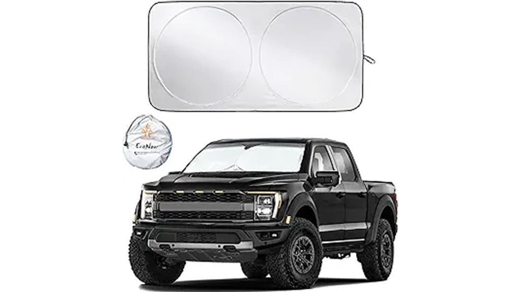 eco friendly truck windshield sunshade