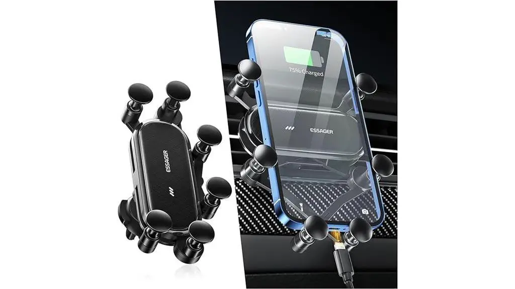 enhanced 6 point phone mount