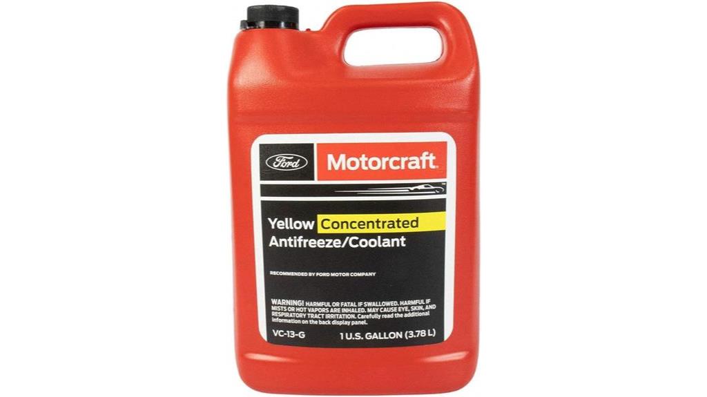 ford genuine yellow antifreeze