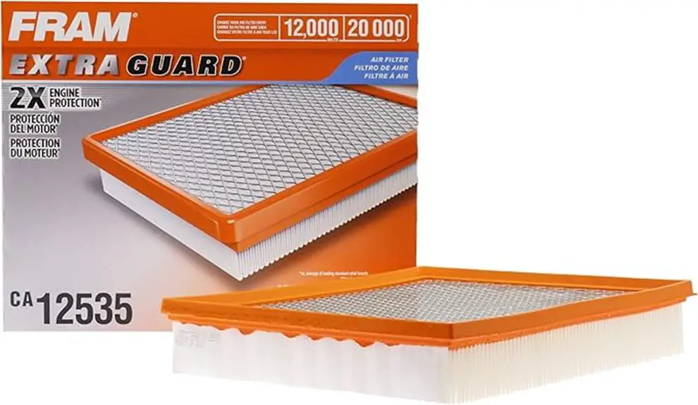 fram engine air filter 2019 2023