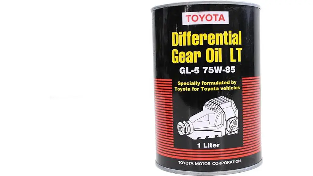 genuine toyota differential gear oil