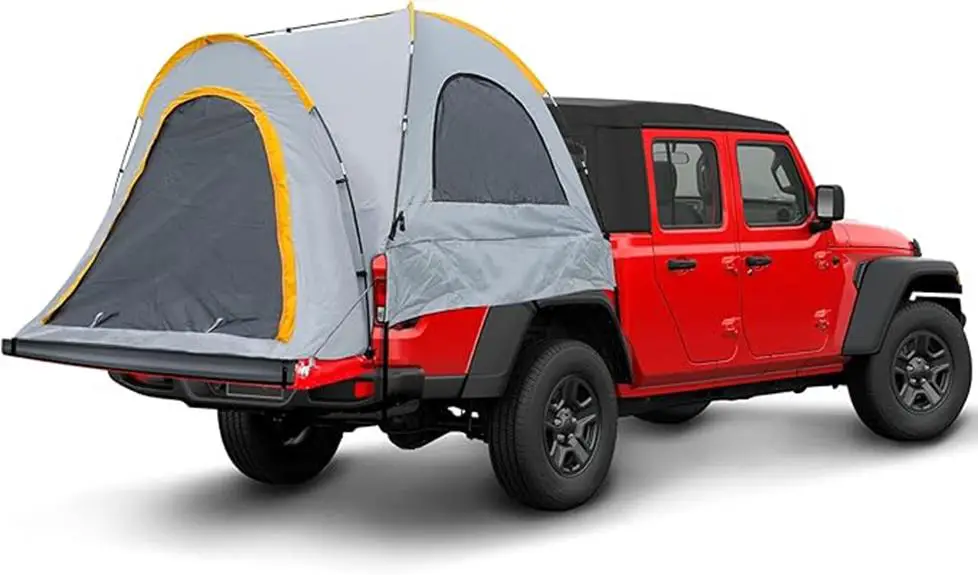 gladiator truck bed tent