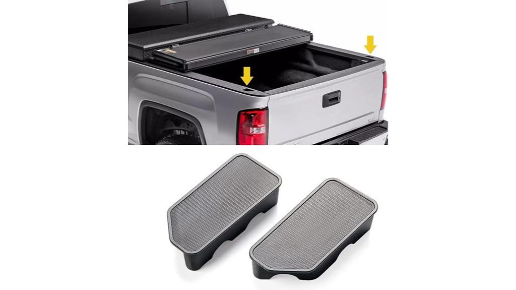 gmc sierra bed rail covers