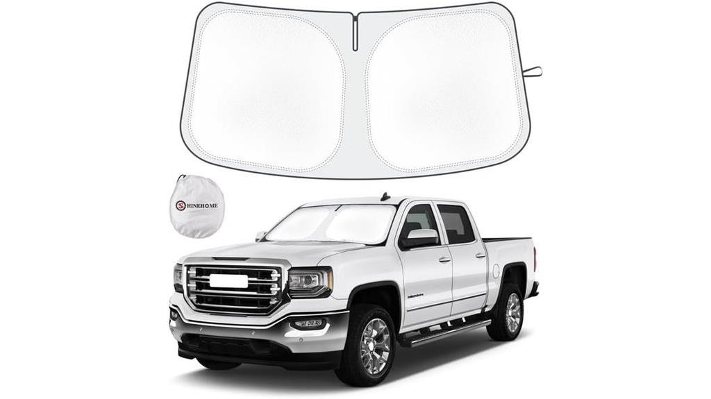 gmc sierra windshield sunshade