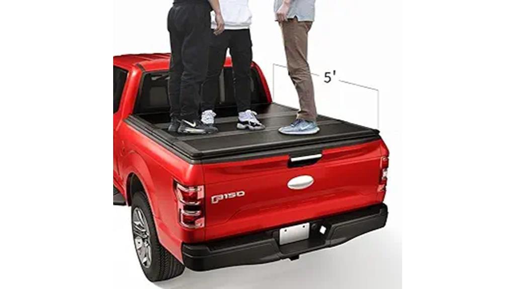 hard tri fold tonneau cover