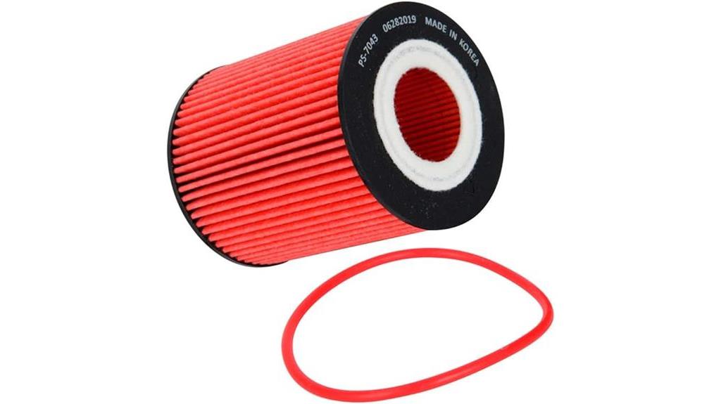 high performance oil filter option
