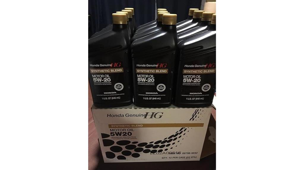 honda 5w20 motor oil