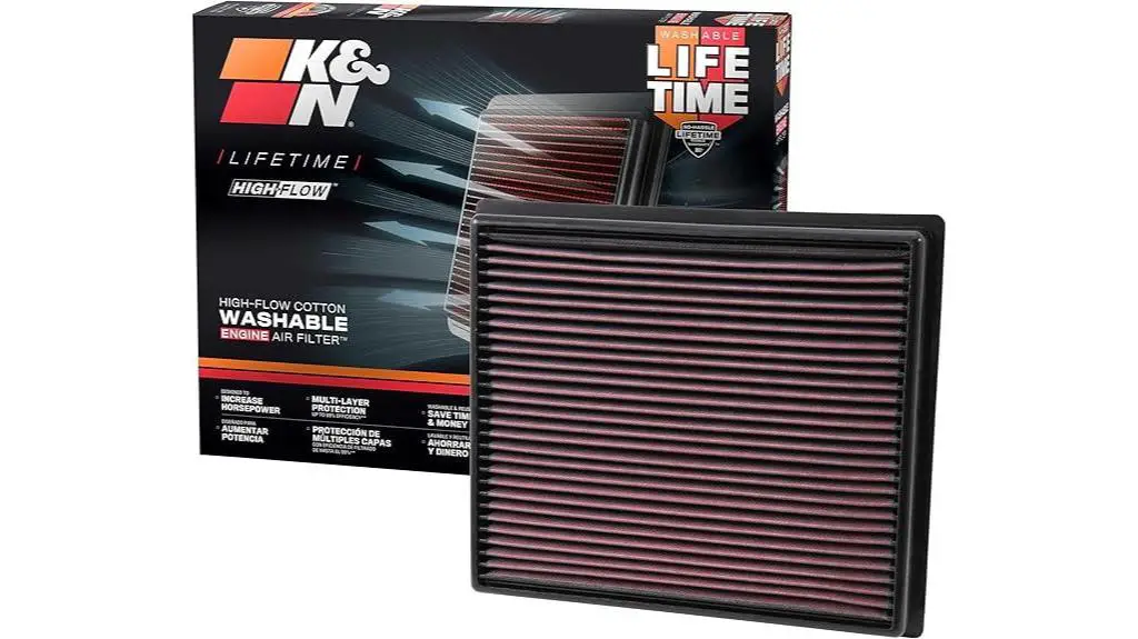 k n air filter toyota