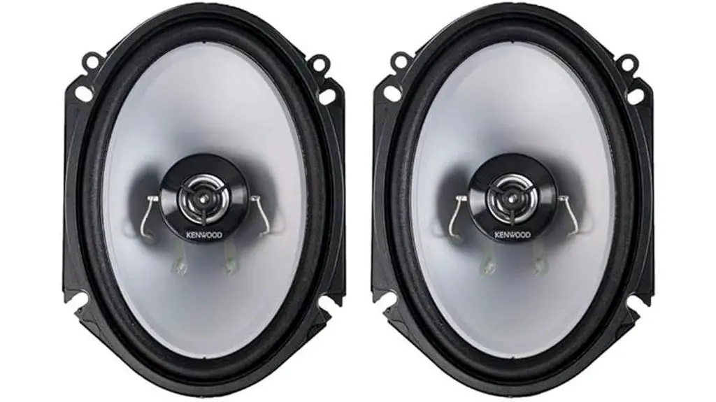 kenwood 6x8 car speakers