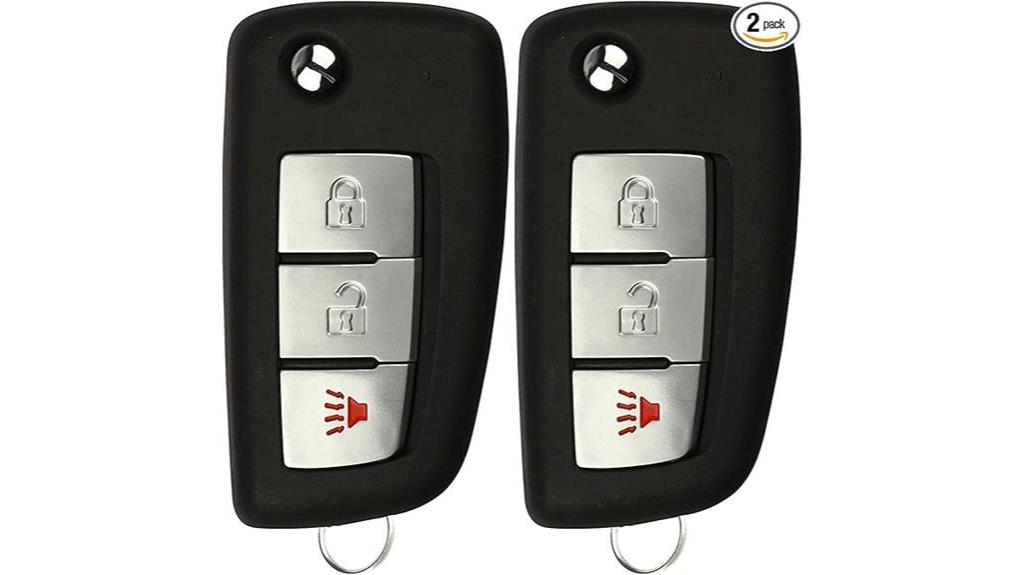 keyless remote flip keys