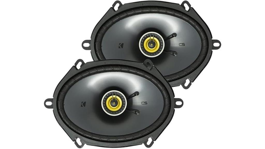 kicker 6x8 car speakers