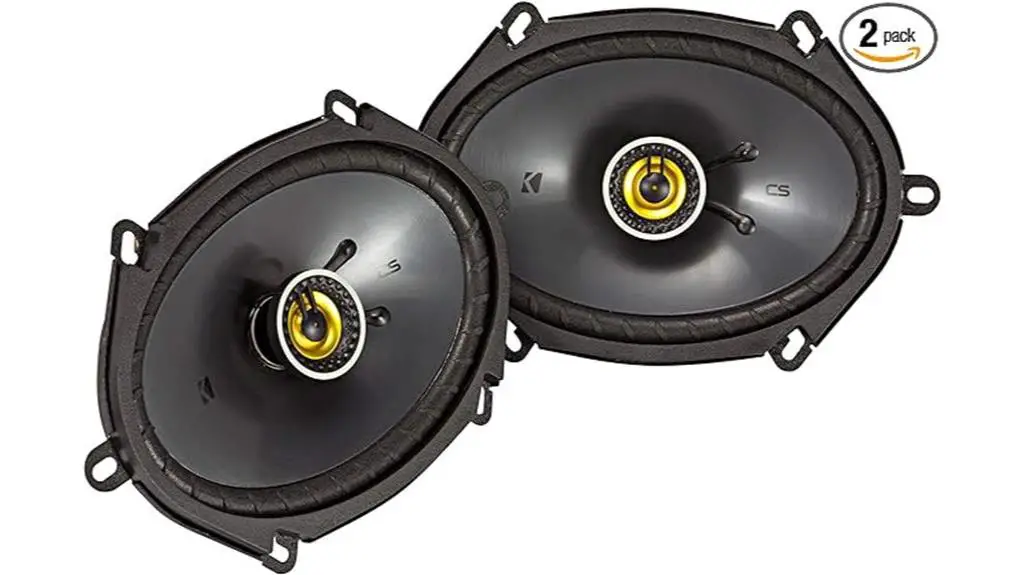 kicker 6x8 inch speakers