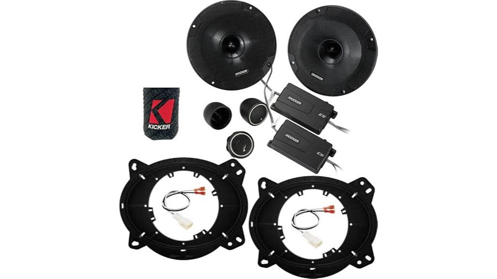 kicker speaker upgrade kit