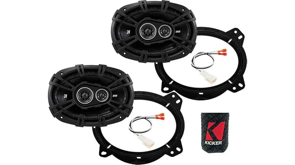 kicker tacoma speaker upgrade