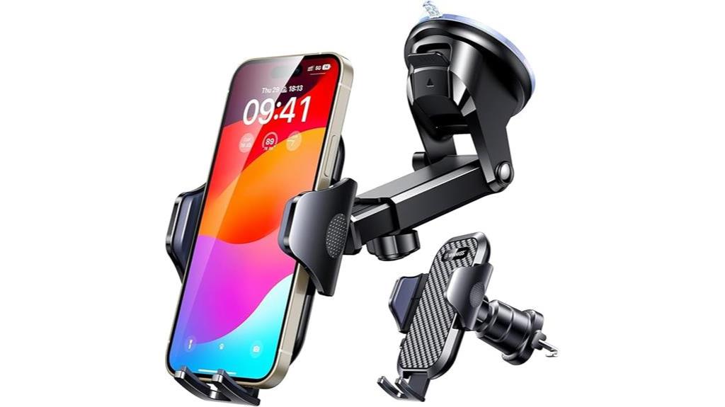 military grade car phone holder