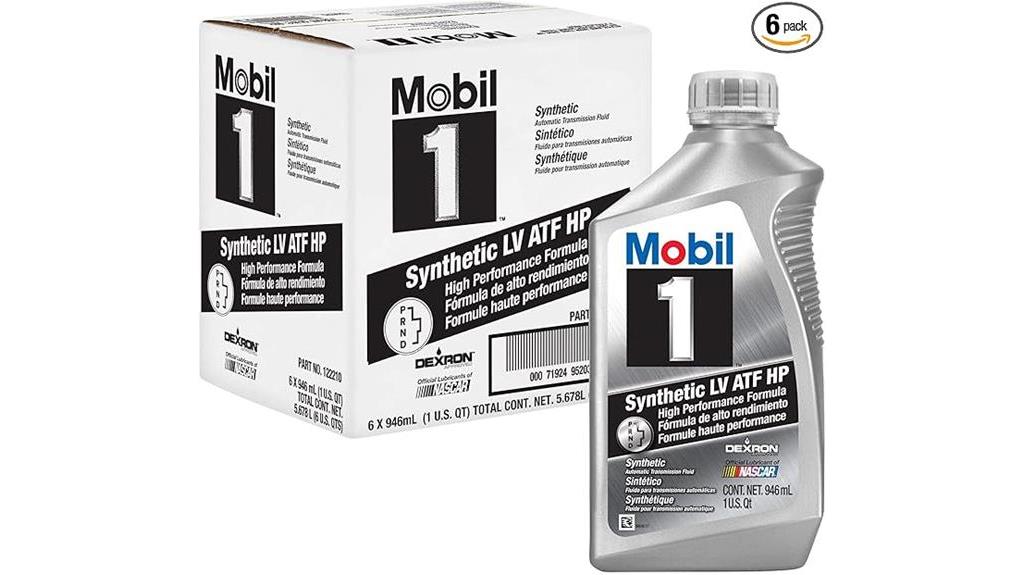 mobil 1 synthetic transmission fluid