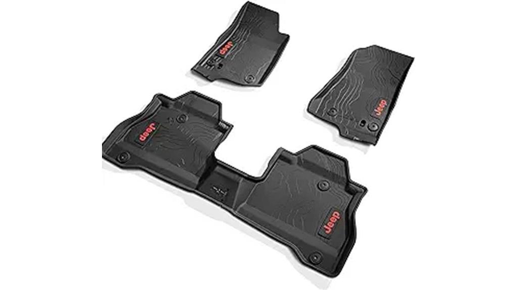 mopar jeep gladiator floor mats