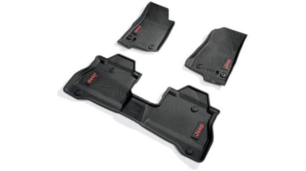 mopar jeep gladiator floor mats