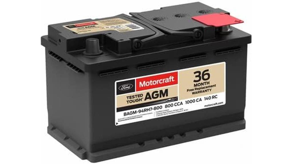 motorcraft battery model number