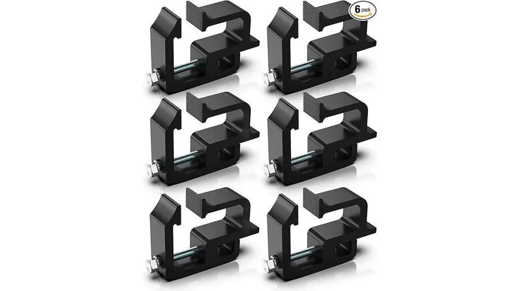 moveland truck cap clamps