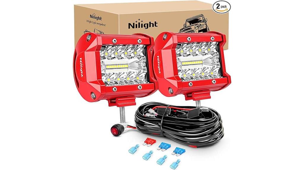 nilight 60w led combo