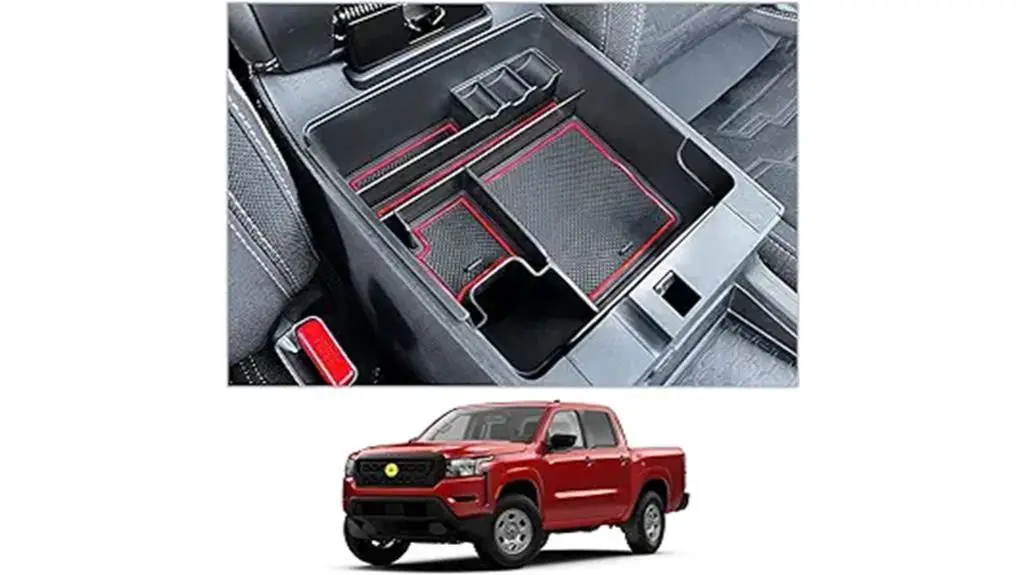 nissan frontier console organizer tray