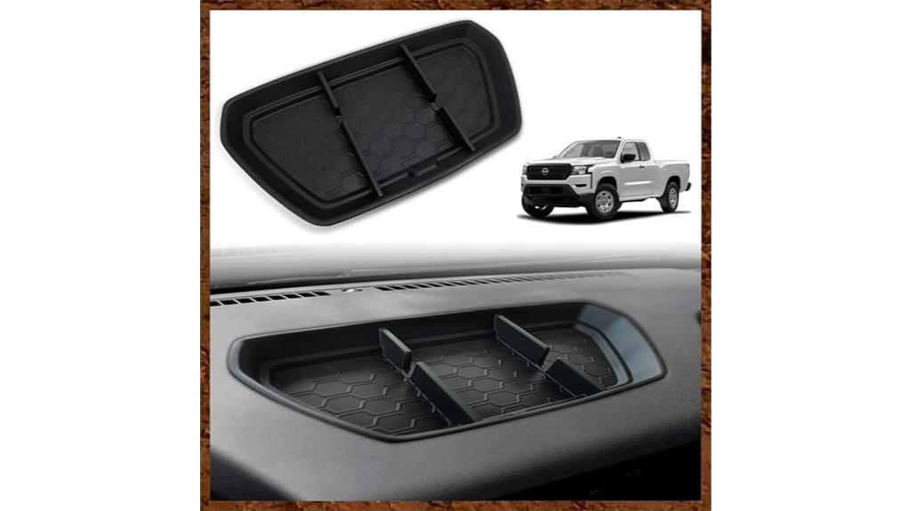 nissan frontier dashboard storage