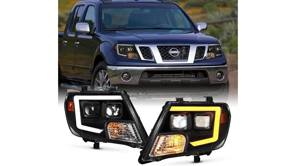 nissan frontier dual projector headlight